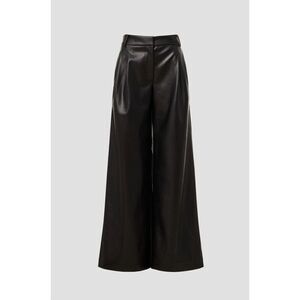 Saunders x RTR Black Faux Leather Pants